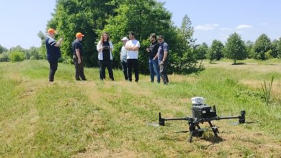 Garda de Mediu Caraș-Severin, dotată cu o dronă de ultimă generație pentru monitorizarea calității aerului