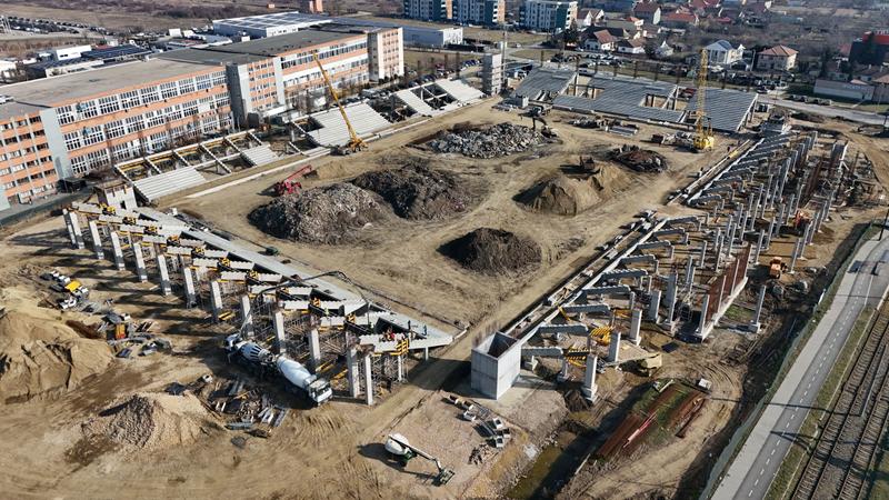 Progres semnificativ la stadionul Arena Eroii Timișoarei: lucrările au ajuns la aproape 60%, urmează montarea acoperișului Progres semnificativ la stadionul Arena Eroii Timișoarei: lucrările au ajuns la aproape 60%, urmează montarea acoperișului