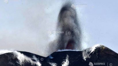 Vulcanul Etna a erupt din nou