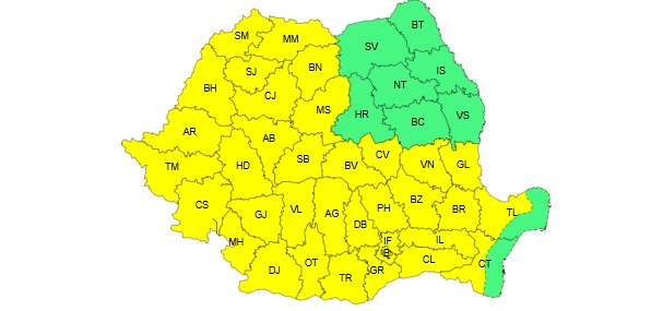 Val de căldură în România: temperaturi de până la 38°C și cod galben de caniculă Val de căldură în România: temperaturi de până la 38°C și cod galben de caniculă