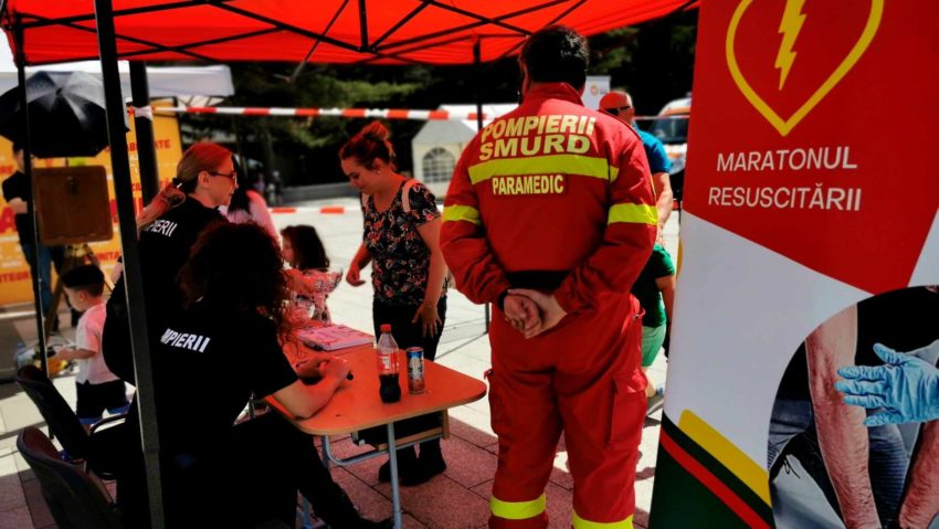 Reșița a găzduit primul Maraton al Resuscitării: educație pentru viață în inima comunității de 1 Iunie