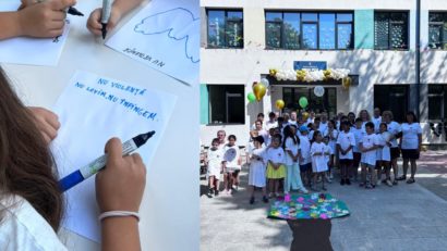 Marșul Tăcerii la Școala Gimnazială „Mihai Peia” Reșița – un gest de empatie și curaj împotriva bullying-ului