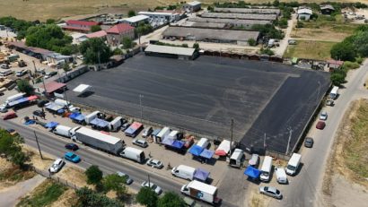 Piața Mehala 2 din Timișoara, aproape de finalizarea lucrărilor de modernizare