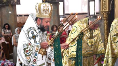 Praznicul Cincizecimii la Catedrala Episcopală din Caransebeș de Rusalii