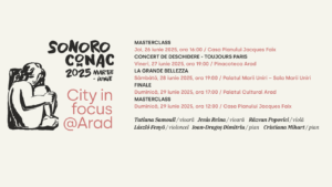 Turneul SoNoRo Conac – la final: trei concerte în clădiri de patrimoniu, la Arad