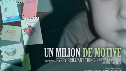 Premieră „Un milion de motive” – să-ți petreci seara de duminică la Teatrul de Vest