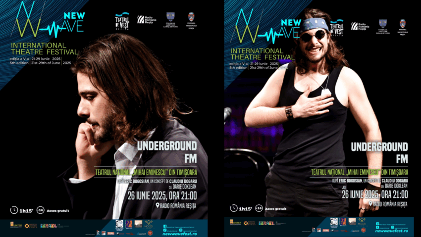 Festivalul „New Wave”: Teatrul Național Timișoara aduce „Underground FM” la Radio Reșița Festivalul „New Wave”: Teatrul Național Timișoara aduce „Underground FM” la Radio Reșița