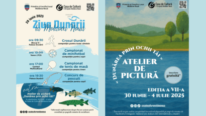 Ziua Dunării, sărbătorită cu sport, artă și tradiție la Moldova Nouă