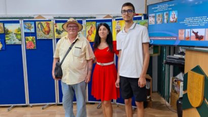 Expoziție de artă la Reșița: pictură și sculptură în lemn la Biblioteca Germană „Alexander Tietz”