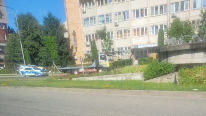 Accident grav pe Bulevardul Alexandru Ioan Cuza din Reşiţa