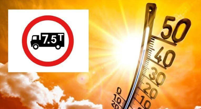 Restricții de circulație pentru camioane în 15 județe, inclusiv Caraș-Severin, din cauza codului roșu de caniculă Restricții de circulație pentru camioane în 15 județe, inclusiv Caraș-Severin, din cauza codului roșu de caniculă