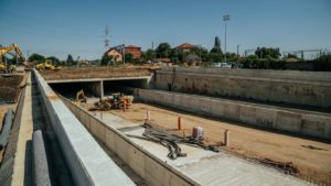 Pasajul Solventul: 80% grad de realizare