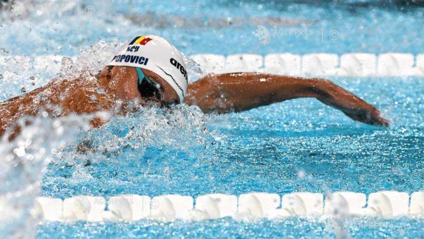David Popovici, calificat în finala mondială la 200 m liber!
