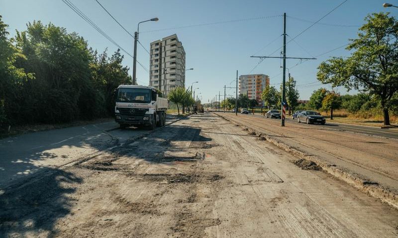 Primăria Timișoara optimizează traficul pe bulevardul Rebreanu Primăria Timișoara optimizează traficul pe bulevardul Rebreanu