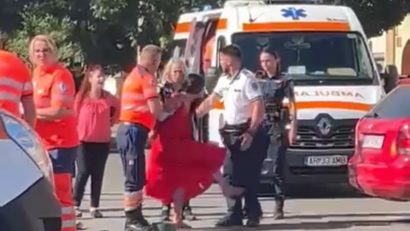 Scandal după un accident cu victime în Arad: femeie și bărbat încătușați