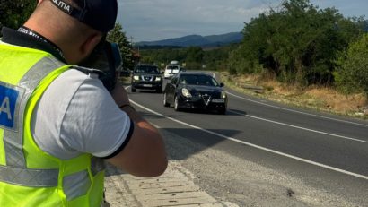 Stop vitezei! Acțiune rutieră în plină desfășurare în Caraş-Severin