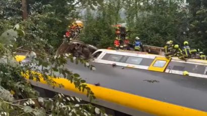 Tragedie feroviară în Germania: 3 morți și 50 de răniți
