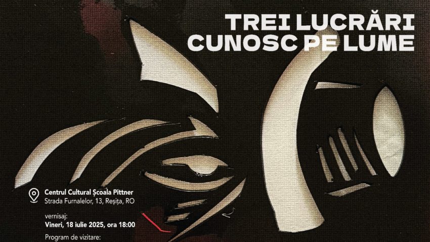 Dumitru Gorzo revine la Reșița cu expoziția „Trei lucrări cunosc pe lume” – artă contemporană și atelier deschis la Școala Pittner Dumitru Gorzo revine la Reșița cu expoziția „Trei lucrări cunosc pe lume” – artă contemporană și atelier deschis la Școala Pittner