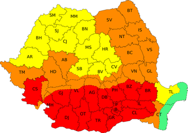 Cod Roșu de Caniculă în Caraș-Severin și alte județe: Avertizări ANM și restricții de circulație pentru 7–8 iulie 2025 Cod Roșu de Caniculă în Caraș-Severin și alte județe: Avertizări ANM și restricții de circulație pentru 7–8 iulie 2025