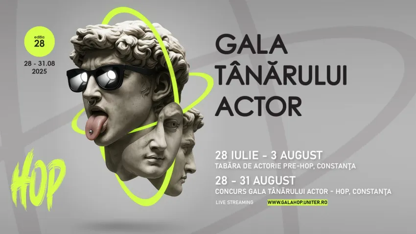 Teatrul Național Radiofonic oferă un rol într-un spectacol unuia dintre tinerii actori de la Gala Tânărului Actor de la Constanța Teatrul Național Radiofonic oferă un rol într-un spectacol unuia dintre tinerii actori de la Gala Tânărului Actor de la Constanța