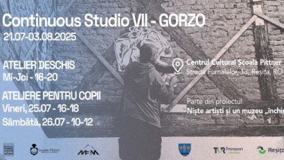 Continuous Studio VII – Dumitru Gorzo transformă Reșița într-un atelier deschis de artă contemporană
