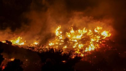 Incendii de vegetație în Grecia: Evacuări pe insula Creta, în timp ce flăcările devastează zona Ierapetra