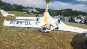 Hunedoara: Un avion de mici dimensiuni s-a prăbușit în zona Orăștie