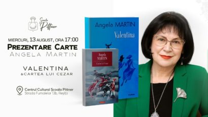 Mircea şi Angela Martin – întâlnire cu reşiţenii, miercuri la Centrul Cultural Şcoala Pittner
