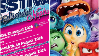 Arad Estival 2025 continuă la Ștrandul Neptun și film în aer liber la Cinematograful din Grădiște