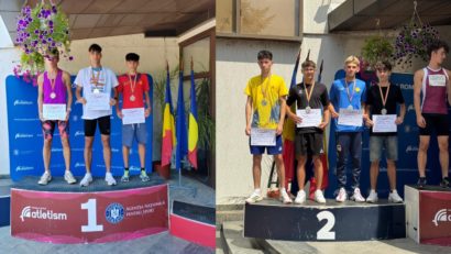 Atleții cărășeni, pe podium la Naționalele U18!