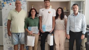 Denis Popescu, premiat şi de Direcţia pentru Sport Caraş-Severin!