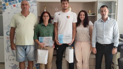 Denis Popescu, premiat şi de Direcţia pentru Sport Caraş-Severin!