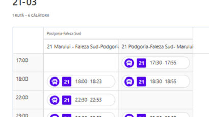 Transport public pentru Festivalul Rock Maris Arad 2025 : Linia 21 spre Faleza Sud
