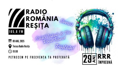 29 de ani de Radio Reșița – Vino la concertul aniversar din 9 august!