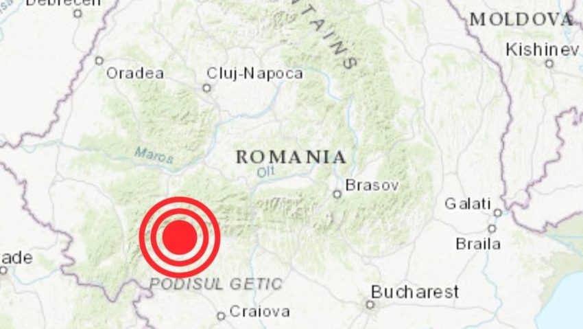 Cutremur de magnitudine 4.4 în Oltenia, județul Gorj – 22 august 2025