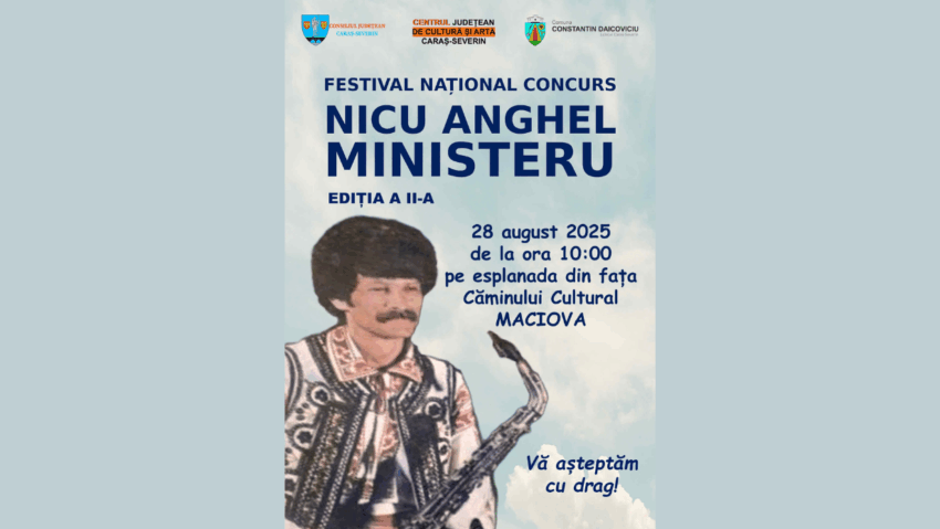 Festivalul Național Concurs „Nicu Anghel Ministeru” – Ediția a II-a, la Maciova Festivalul Național Concurs „Nicu Anghel Ministeru” – Ediția a II-a, la Maciova