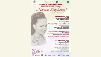 Festivalul Național Concurs „Mariana Drăghicescu” 2025 – Timișoara și Cornereva găzduiesc ediția a XXIII-a