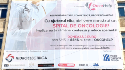 Asociația OncoHelp Timișoara face pași importanţi pentru noul spital oncologic de la Reșița