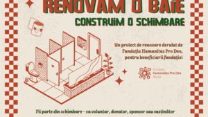 Fundația Humanitas Pro Deo din Reșița are nevoie de sprijin: ajută la renovarea unei băi pentru cei aflați în nevoie