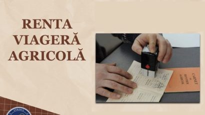 APIA Caraș-Severin: Termen limită pentru vizarea rentei viagere agricole aferente anului 2024