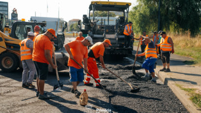 Lucrările de reparații pe bulevardele din Timișoara avansează: prioritate pentru Bulevardul Liviu Rebreanu înainte de începerea școlii