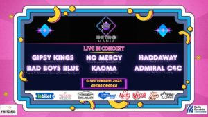 Retro Mania 2025 la Oradea: Gipsy Kings, Haddaway și Bad Boys Blue pe scena de la Arena Oradea