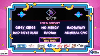 Retro Mania 2025 la Oradea: Gipsy Kings, Haddaway și Bad Boys Blue pe scena de la Arena Oradea