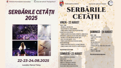 Caransebeșul sărbătorește 20 de ani de tradiție la „Sărbătorile Cetății” – ediția 2025 aduce momente muzicale unice