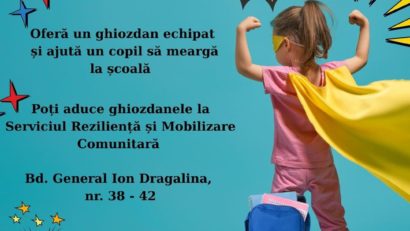 Un Ghiozdan pentru Fiecare: Campania DAS Timișoara sprijină peste 150 de copii vulnerabili la început de an școlar