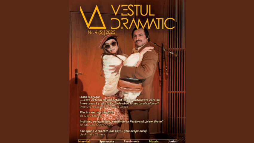 A apărut numărul 4(5)/2025 al revistei „Vestul Dramatic”: manifest despre starea teatrului contemporan