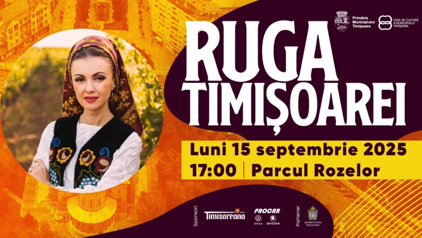 Ruga Timișoarei 2025: tradiție, credință și spectacol folcloric în Parcul Rozelor Ruga Timișoarei 2025: tradiție, credință și spectacol folcloric în Parcul Rozelor