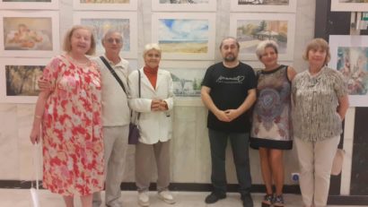 Expoziția internațională „MAKE THE WATERCOLOR GREAT AGAIN” este deschisă la Reșița