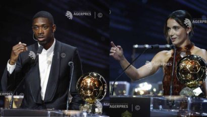 Ousmane Dembele şi Aitana Bonmati, câştigătorii Balonului de Aur 2025
