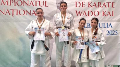 Sportivii din Anina, pe podium la Campionatul Național de karate WADO-KAI